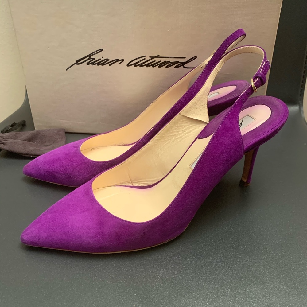 SALE🌟Brian Atwood pumps in purple/fuchsia color
